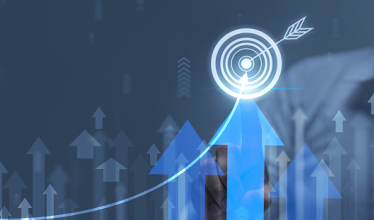 Arrows pointing towards a target....